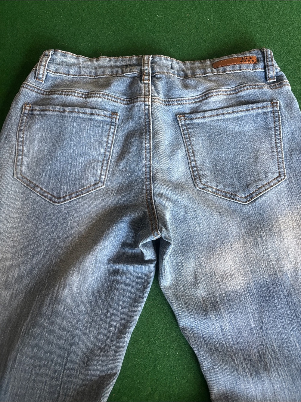 Dollhouse Light Wash Slim Straight Jeans